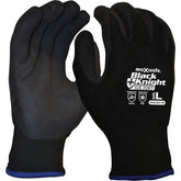 Maxisafe Black Knight Sub Zero Thermally Lined Glove with Latex Gripmaster Coating Technology | GNL224 Medium